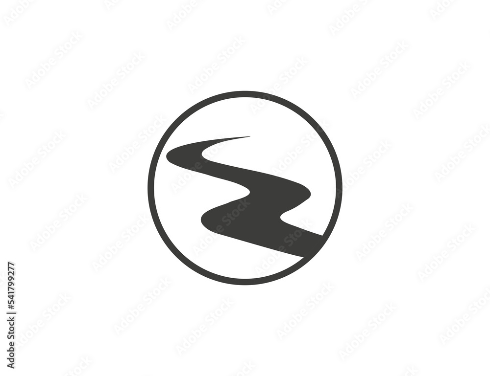Nature, river icon. Vector illustration. Nature, river icon. Vector illustration.