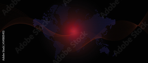 abstract world war background vector illustration