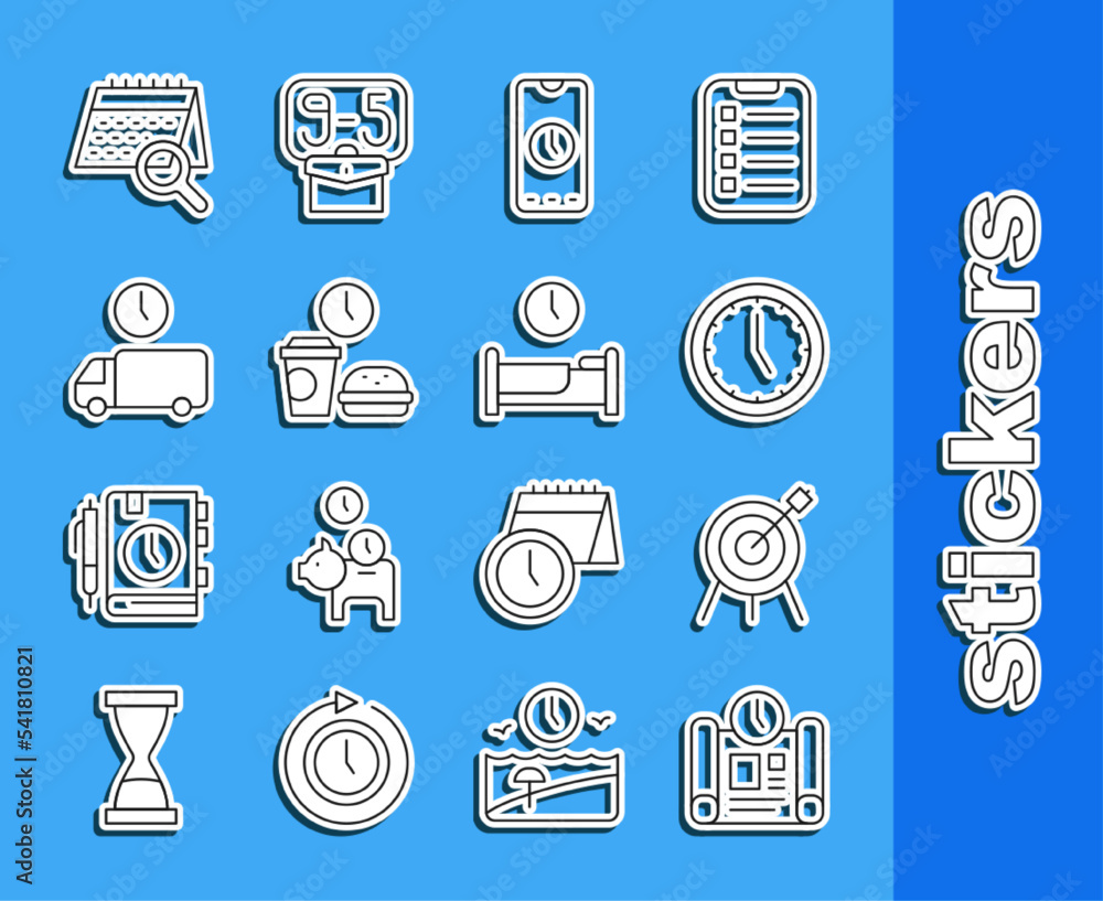 Set Line Project Time Plan Target Sport Clock Alarm Clock App Mobile set-line-project-time-plan-target-sport-clock-alarm-clock-app-mobile