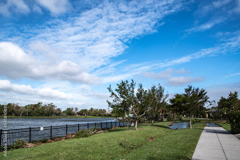 Hurricane Ian destruction in Venice, FloridaSept. 29, 2022. Maxine
