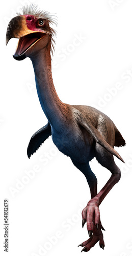 Fototapet Phorusrhacos from the Miocene era 3D illustration