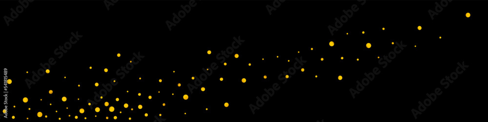Gold Shine Glamour Vector Black Panoramic Stock Vector | Adobe Stock