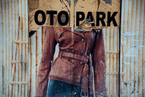 Oto Park Torn Poster, Izmir Turkiye photo