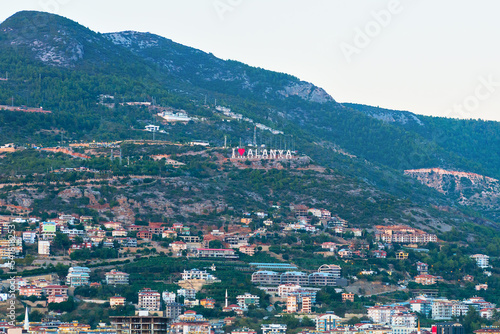 Beautiful cityscape of Alanya, Turkey