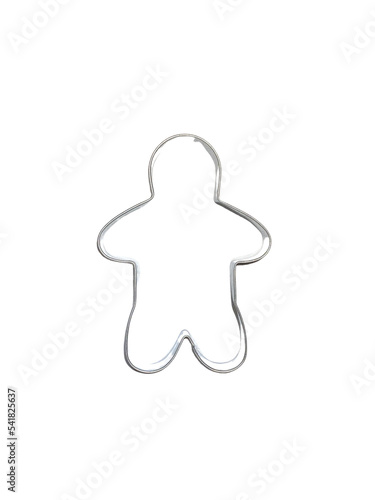 Obraz na plátně cookie cutter for christmas bakery
