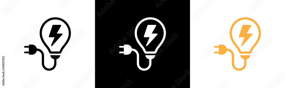 Electrical power icon symbol sign, vector illustration Electrical power icon symbol sign, vector illustration