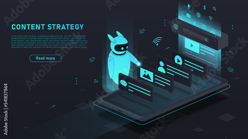 Content strategy concept