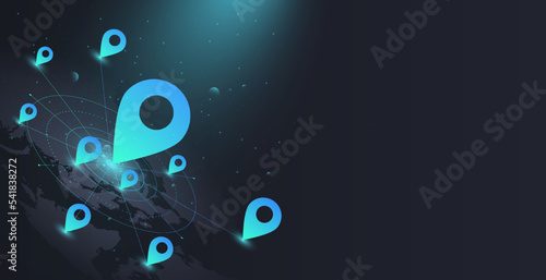 Gps technology concept