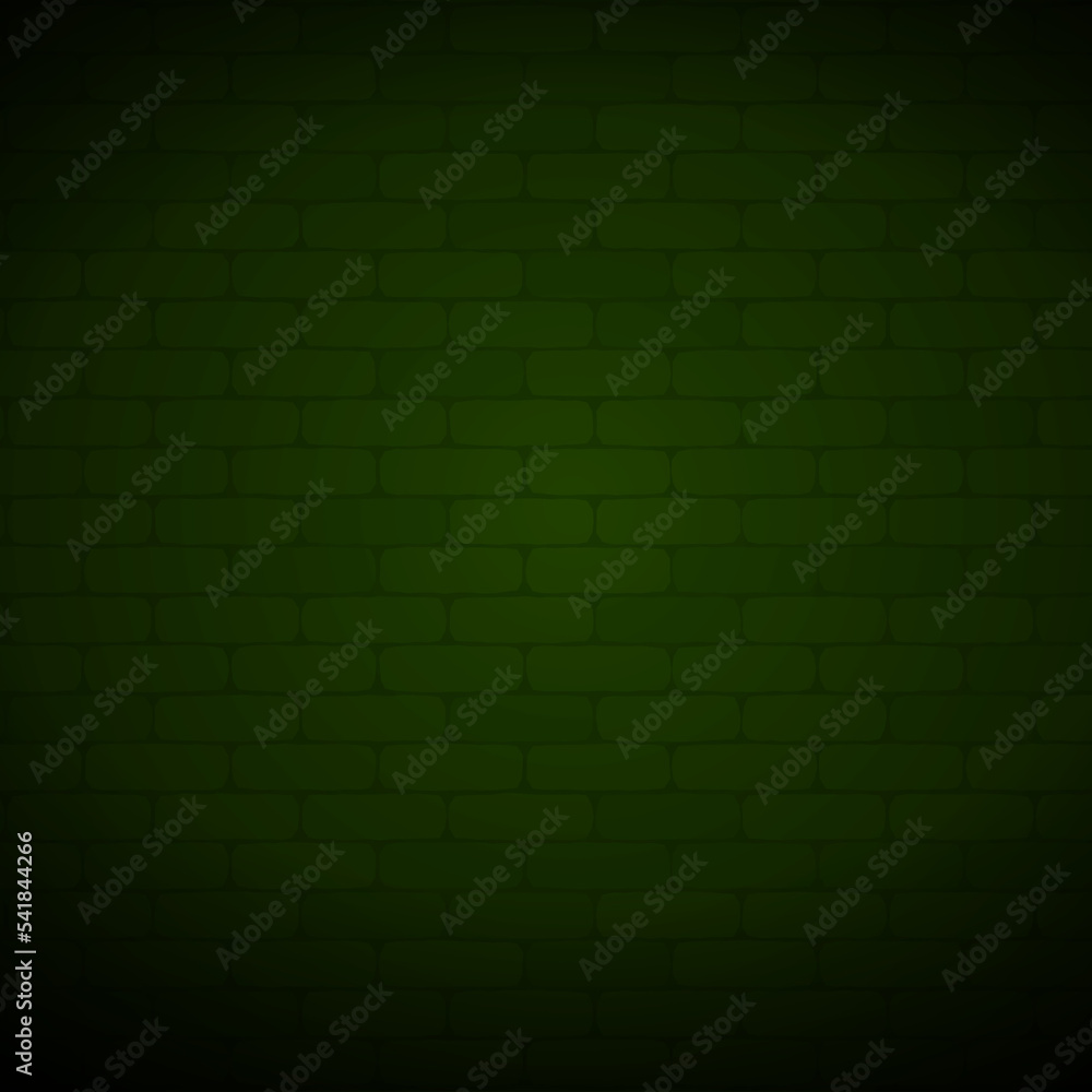 Green Brick Background Square Green Brick Background Square