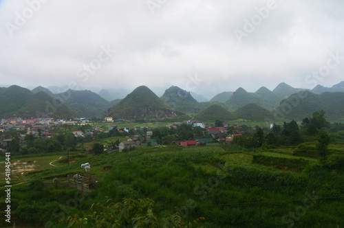 Wallpaper Mural Amazing mountains landscape around Ha Giang province in North Vietnam. Torontodigital.ca