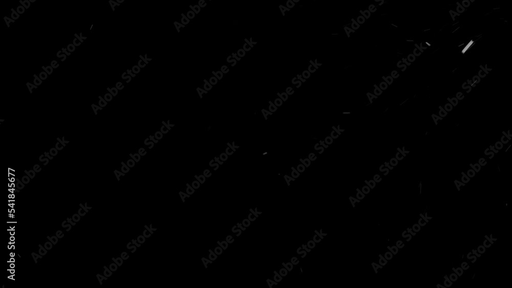 Winter real snowfall effect Snow storm isolated black background in 4K to be used for composing motion graphics background overlay animation 4K drag and drop editing software supporting blending mode Winter real snowfall effect Snow storm isolated black background in 4K to be used for composing motion graphics background overlay animation 4K drag and drop editing software supporting blending mode