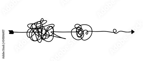 hand drawn of tangle scrawl sketch. Abstract scribble, Vector illustration.