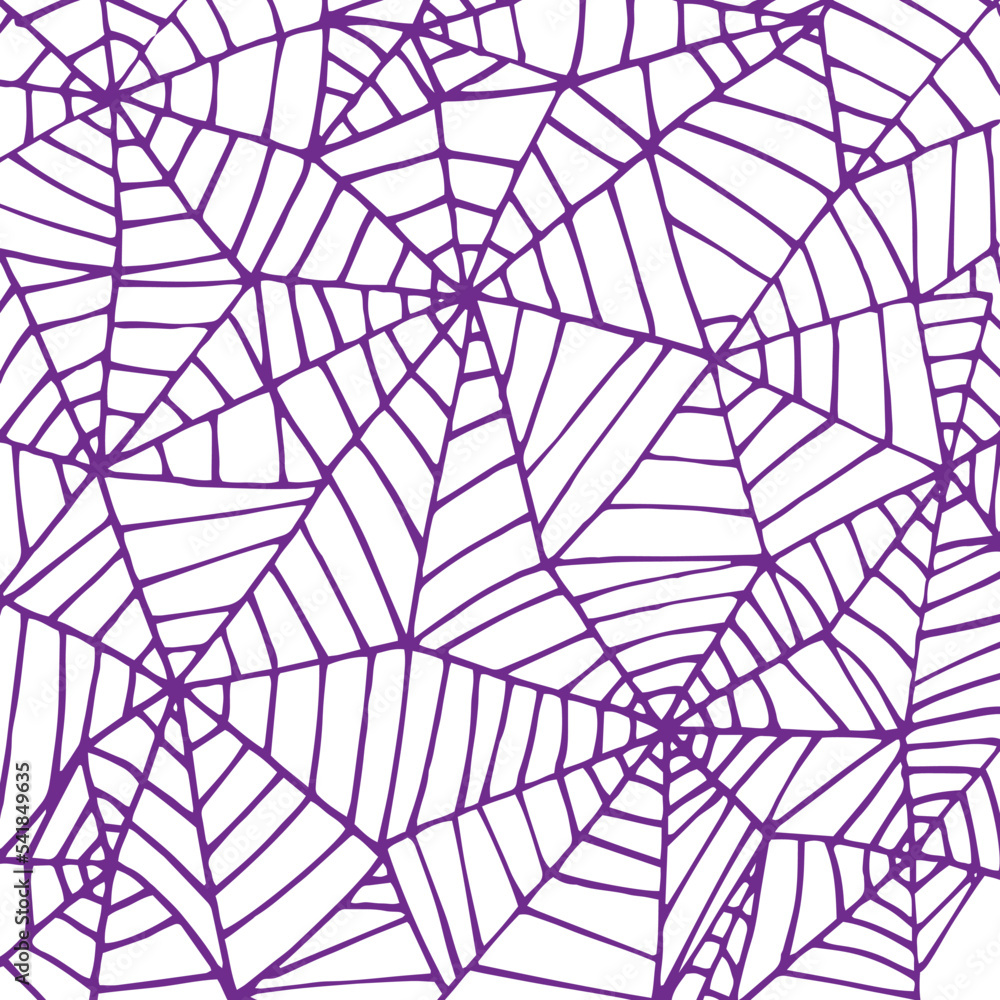 Halloween spider web wallpaper, hand drawn, background, print, art.