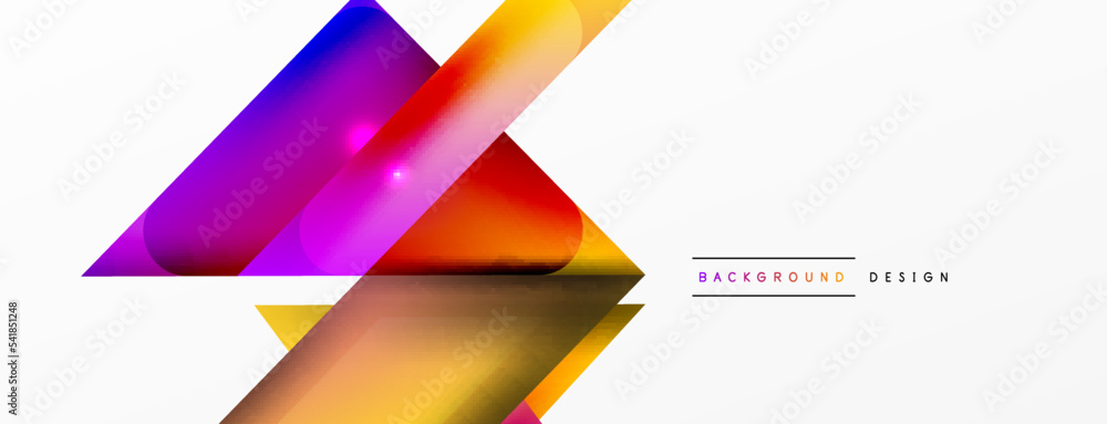 Abstract background. Simple color geometric shapes composition with 3d effect, lights and shadows. Vector Illustration For Wallpaper, Banner, Background, Card, Book Illustration, landing page Abstract background. Simple color geometric shapes composition with 3d effect, lights and shadows. Vector Illustration For Wallpaper, Banner, Background, Card, Book Illustration, landing page