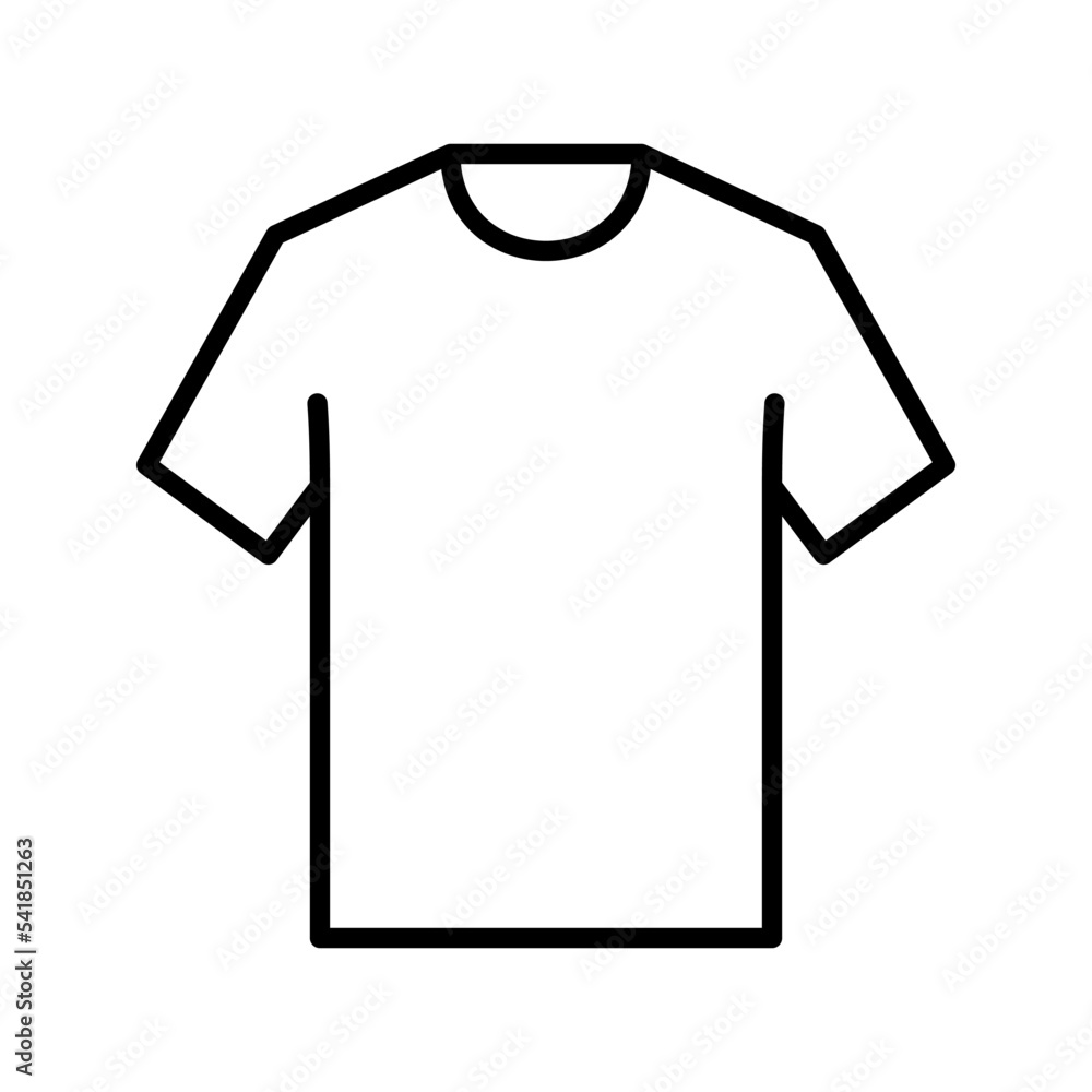 Shirt icon. sign for mobile concept and web design. vector illustration Shirt icon. sign for mobile concept and web design. vector illustration