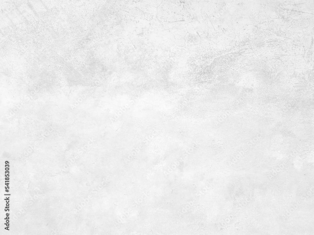 Fototapeta premium White concrete wall background in vintage style for graphic design or wallpaper