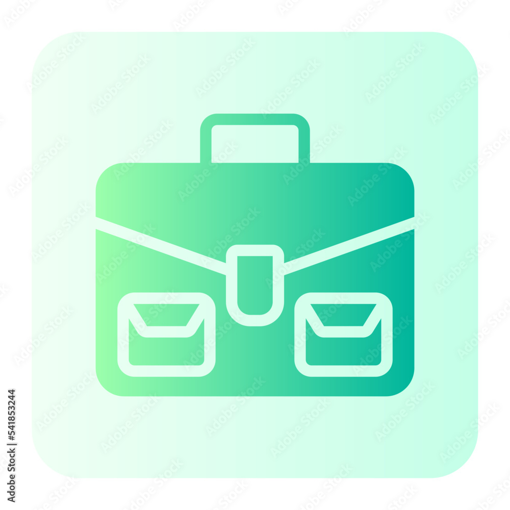 briefcase gradient icon briefcase gradient icon