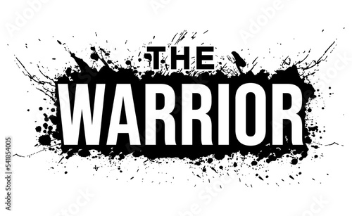 Gym T shirt Design   The Warrior 