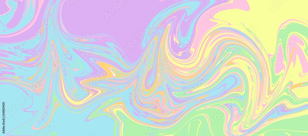 abstract rainbow liquified  marble colorful background