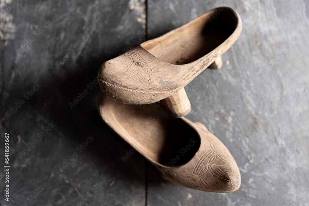 wooden shoes