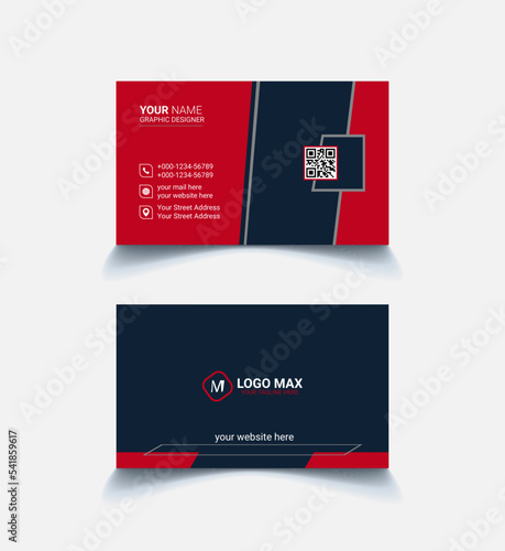 Modern Corporate Business Card template