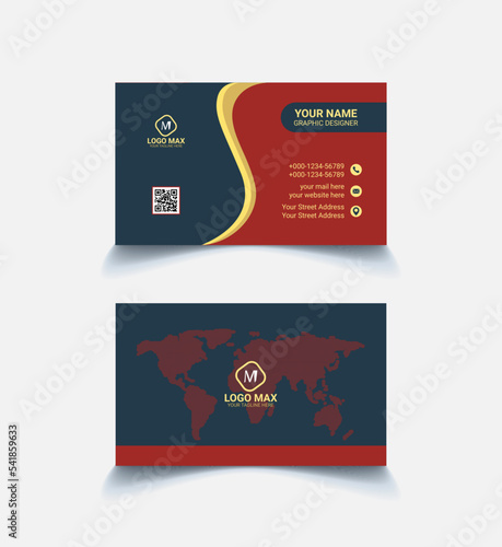Modern Corporate Business Card template