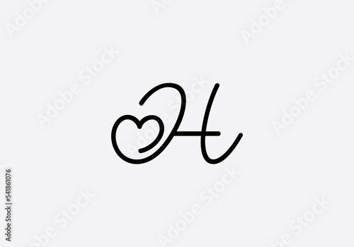 Love sign logo design Love and heart icon and symbol design
