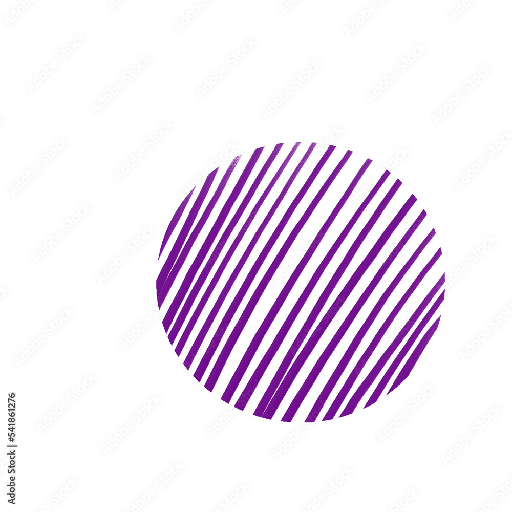 circle pattern line_purple