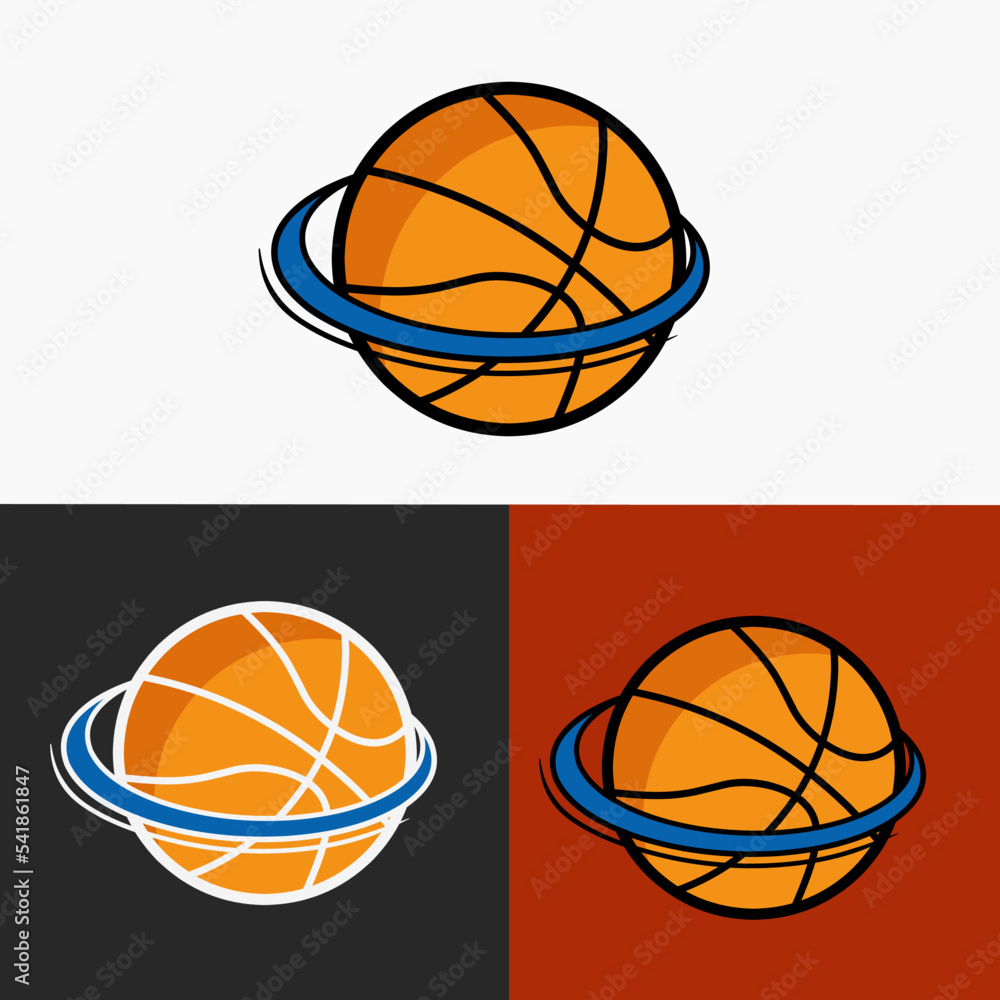 illustration vector of basketball symbol,perfect for print,poster,etc.