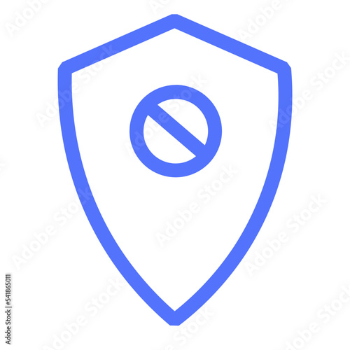 Free Download block shield technology protection line icon - GFXLoad