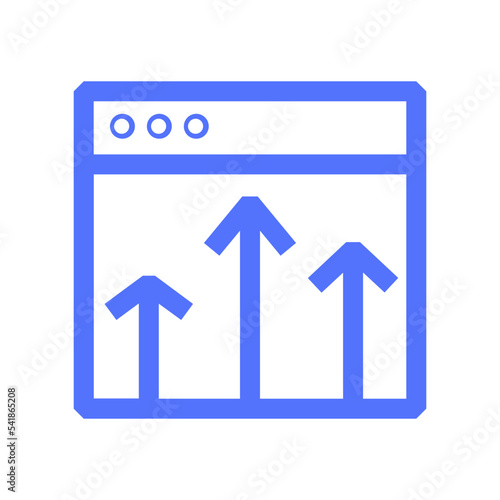 building hyperlink website link line icon