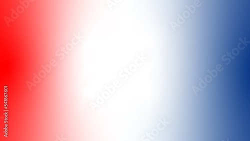 abstract red white blue tricolor flag gradient background