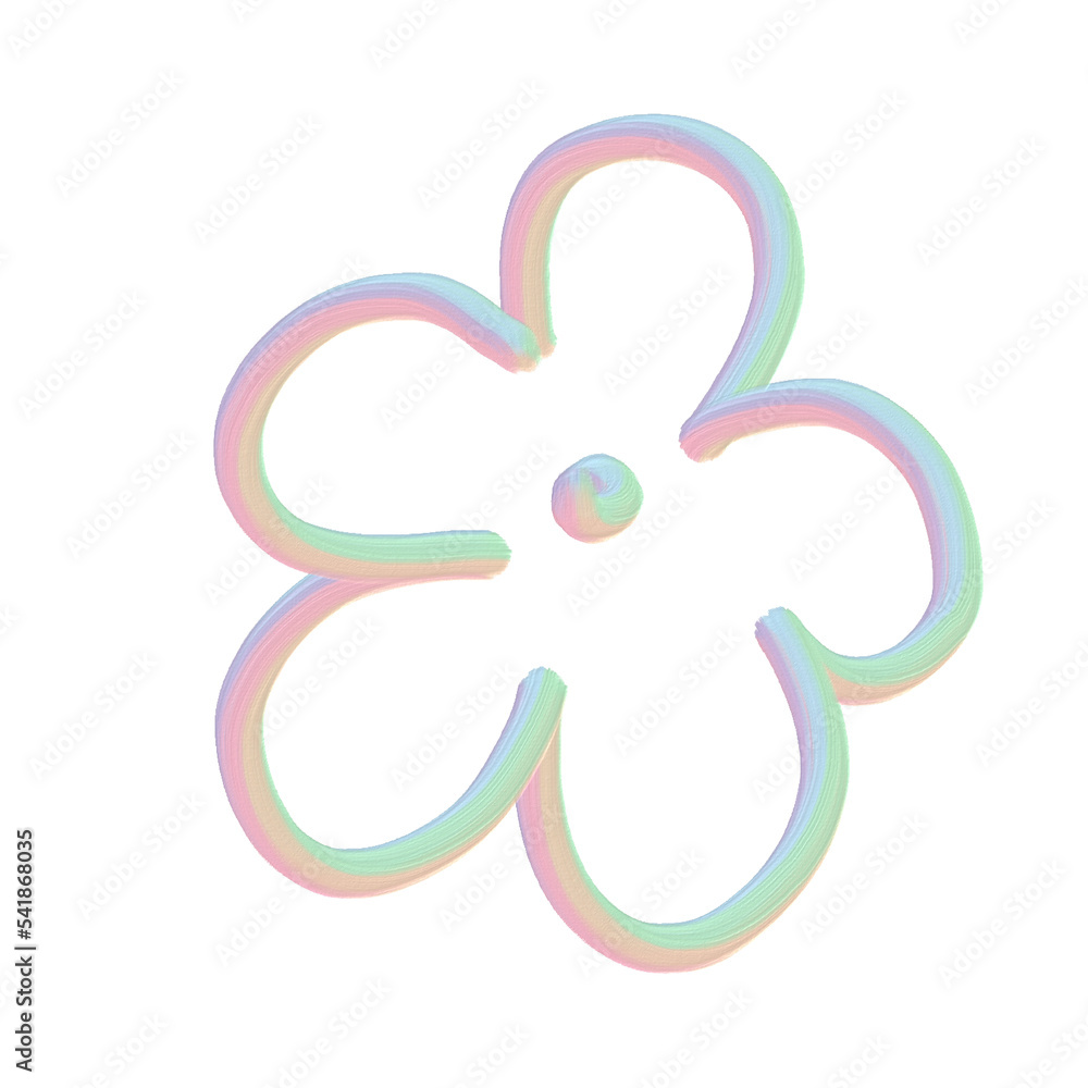 pastel oil paint cutie element big flower pastel oil paint cutie element big flower