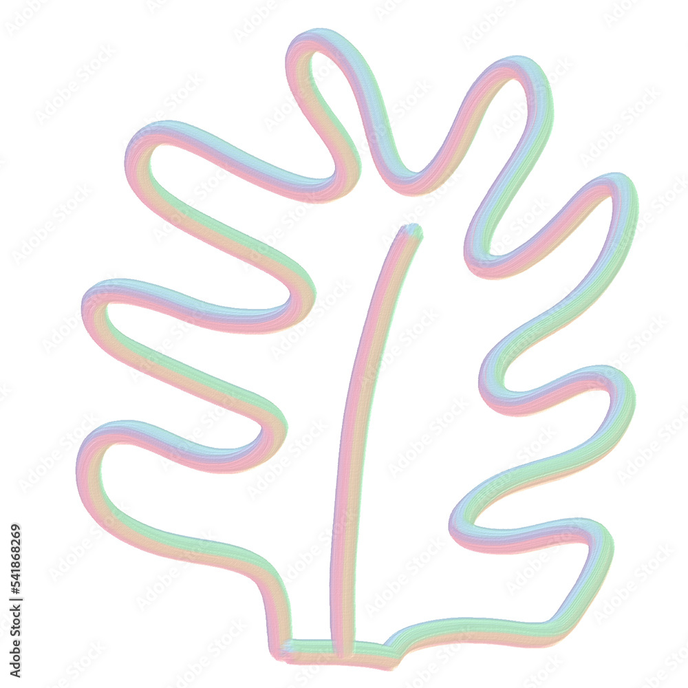 pastel oil paint cutie element plant tree pastel oil paint cutie element plant tree
