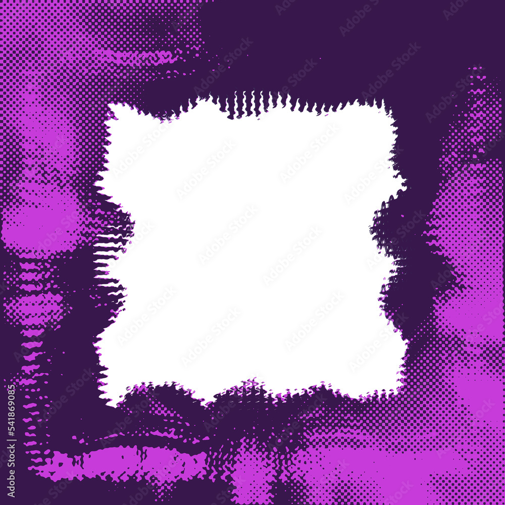 Abstract transparent halftone grunge texture border element. Abstract transparent halftone grunge texture border element.