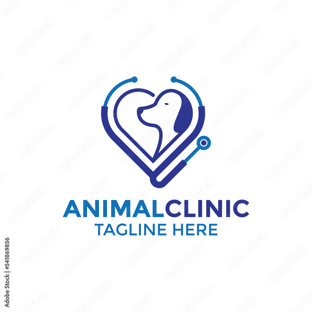 veterinary logo, pet clinic or pet care centre veterinary logo, pet clinic or pet care centre