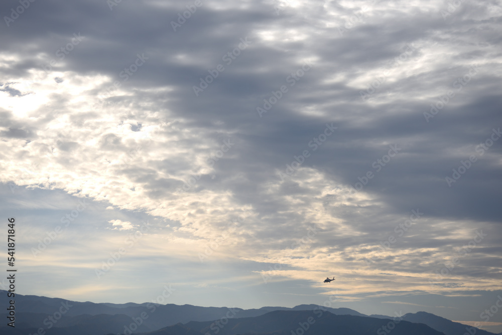 clouds in the sky Helicopter Towards the sky clouds in the sky Helicopter Towards the sky