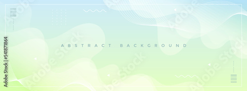 banner background. colorful, light blue gradient with wavy line effect