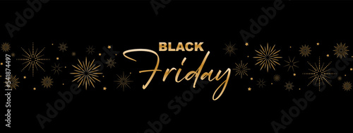 Black friday sign 