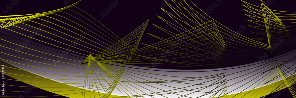 Abstract black and yellow background with lines Stock Vector | Adobe Stock