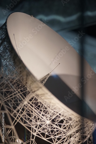 satellite dish on roof