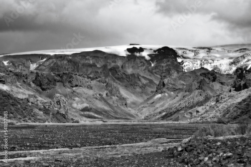 Thorsmörk in the south of Iceland