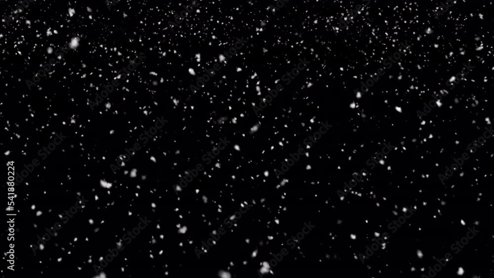 Winter snow - falling snow animation, seamless loop. ProRes 4444 with alpha channel
Winter snow - falling snow animation, seamless loop. ProRes 4444 with alpha channel