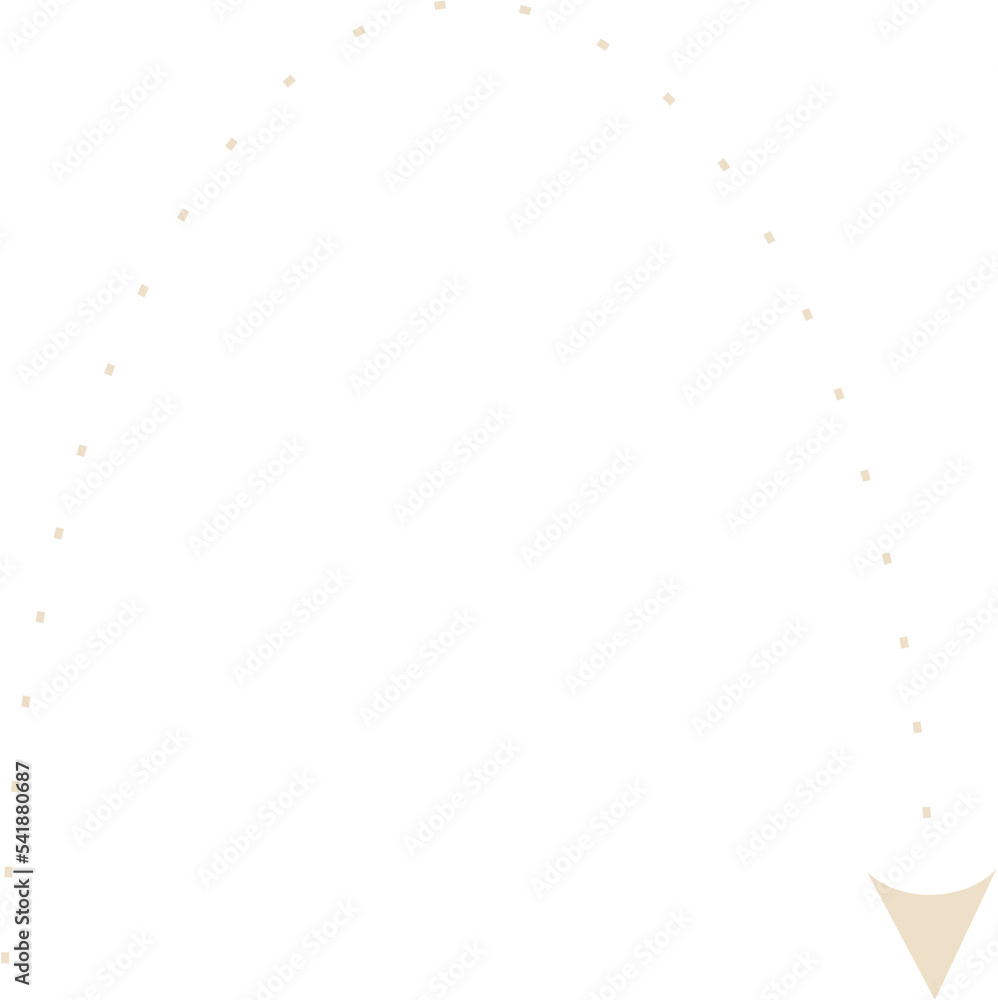 Fototapeta premium Minimal Thin Arrow Vector Illustration