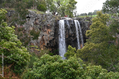 Sailors Falls waterfall ,Hepburn Regional Park,  Daylesford, Victoria, Australia photo