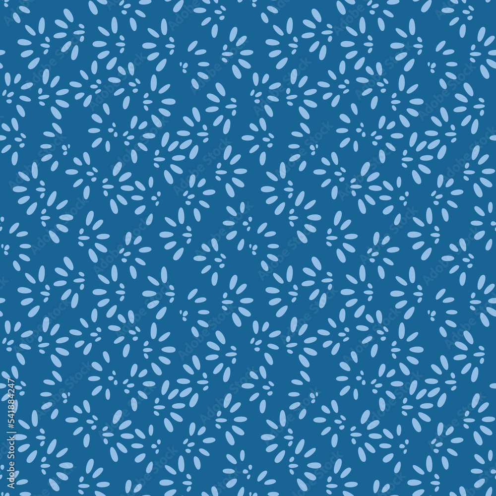Japanese Pretty Petal Vector Seamless Pattern Japanese Pretty Petal Vector Seamless Pattern