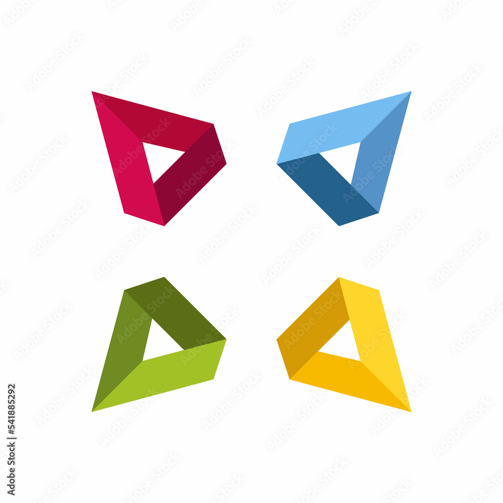 Abstract triangle colors illustration Abstract triangle colors illustration