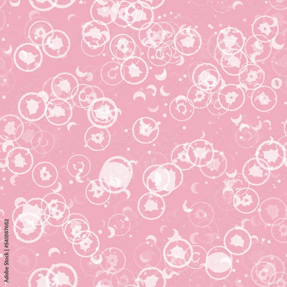 pink and white seamless abstract pattern background fabric design print wrapping paper digital illustration texture wallpaper watercolor paint