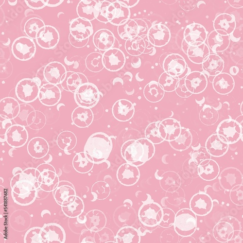 pink and white seamless abstract pattern background fabric design print wrapping paper digital illustration texture wallpaper watercolor paint