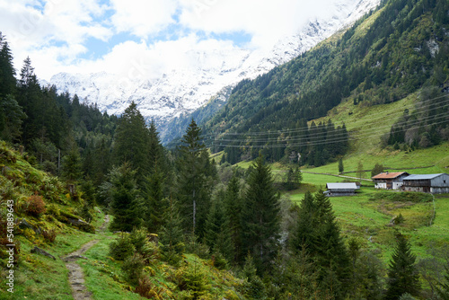 Felbertal in Österreich Hohe Tauern